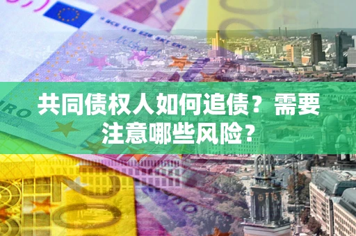 武汉共同债权人如何追债？需要注意哪些风险？