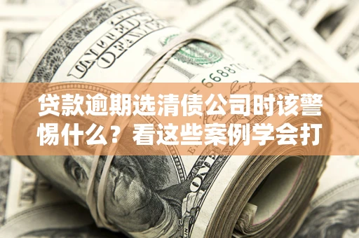武汉贷款逾期选清债公司时该警惕什么？看这些案例学会打翻身仗