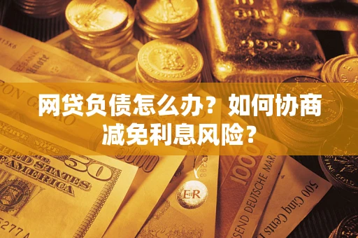 武汉网贷负债怎么办？如何协商减免利息风险？