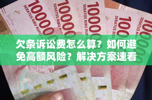 武汉欠条诉讼费怎么算？如何避免高额风险？解决方案速看！