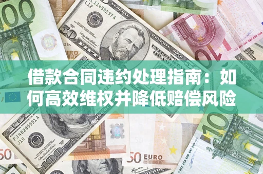 武汉借款合同违约处理指南：如何高效维权并降低赔偿风险？
