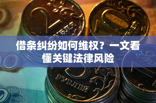 武汉借条纠纷如何维权？一文看懂关键法律风险