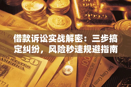 武汉借款诉讼实战解密：三步搞定纠纷，风险秒速规避指南