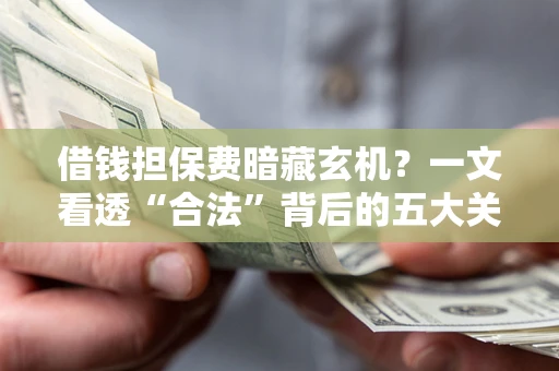 武汉借钱担保费暗藏玄机？一文看透“合法”背后的五大关键陷阱