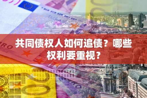 武汉共同债权人如何追债？哪些权利要重视？