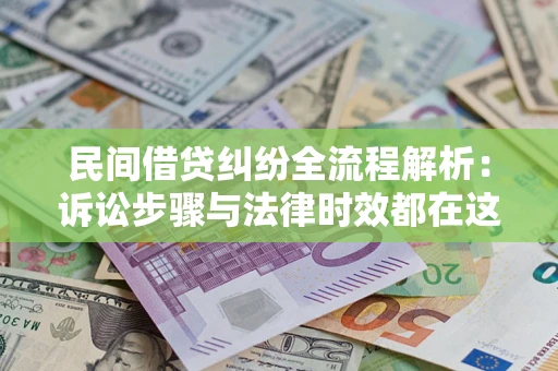 武汉民间借贷纠纷全流程解析：诉讼步骤与法律时效都在这儿了