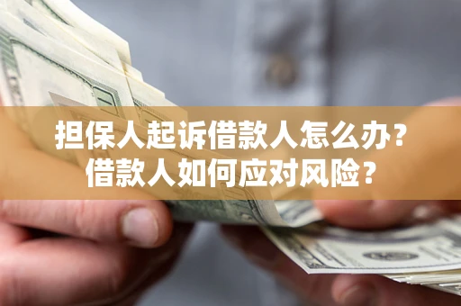 武汉担保人起诉借款人怎么办？借款人如何应对风险？