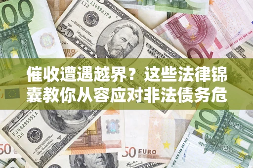 武汉催收遭遇越界？这些法律锦囊教你从容应对非法债务危机