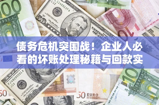 武汉债务危机突围战！企业人必看的坏账处理秘籍与回款实战指南