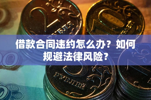 武汉借款合同违约怎么办？如何规避法律风险？