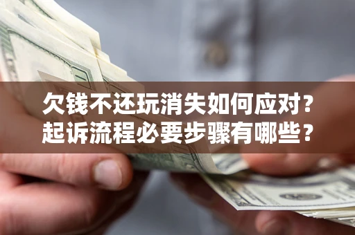 武汉欠钱不还玩消失如何应对？起诉流程必要步骤有哪些？